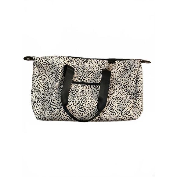 Anthropologie Handbags - Anthropology Mali + Lili Travel Purse Bag Weekender Black